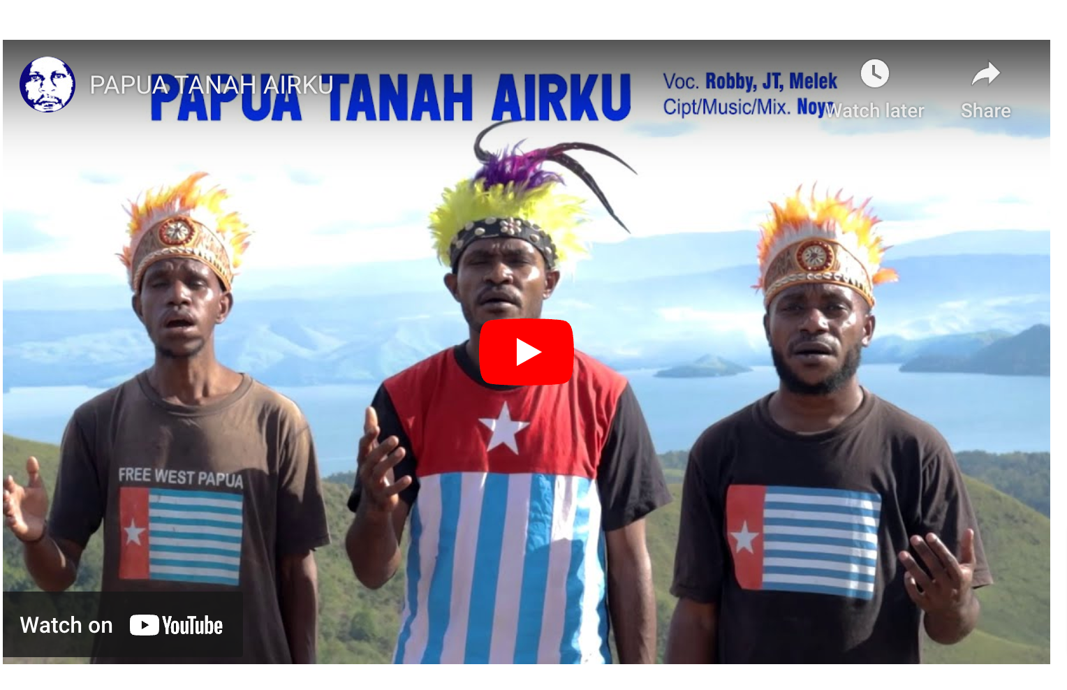 Tanah Air ku Papua, Mengapa Kami terus Dibunuh?